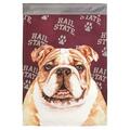 Recinto 29 x 42 in. Bulldog Hail State Double Applique Garden Flag - Large RE2563715